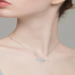 8Pcs 2 Style 304 Stainless Steel Kitten Pendants&nbsp;STAS-LP0003-60
