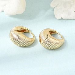 Brass Hoop Earrings for Women&nbsp;KK-CBACA55-04G