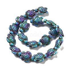 Synthetic Turquoise Dyed Beads Strands&nbsp;X-G-P507-05M