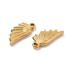 Ion Plating(IP) 304 Stainless Steel Pendants&nbsp;STAS-B032-13G