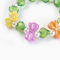 Acrylic Beads Kids Stretch Bracelets&nbsp;BJEW-JB03885-05