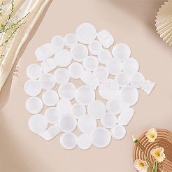 50Pcs 5 Styles Plastic Bottle Caps&nbsp;AJEW-DJ0005-49