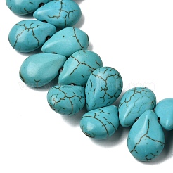 Synthetic Turquoise Beads&nbsp;TURQ-13X10-159