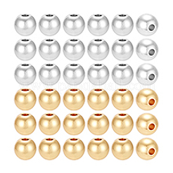 160Pcs 2 Colors Brass Spacer Beads&nbsp;KK-PH0014-39