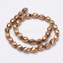 Electroplate Non-Magnetic Synthetic Hematite Strands&nbsp;G-K259-29C
