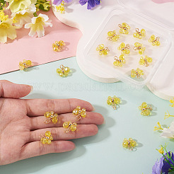 20Pcs Glass Pendants&nbsp;PALLOY-TAC0213