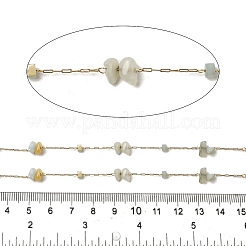 Ion Plating(IP) 304 Stainless Steel Paperclip Chains&nbsp;STAS-P368-01G-01