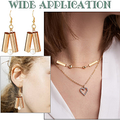 Column Brass Beads&nbsp;KK-LP0001-29B
