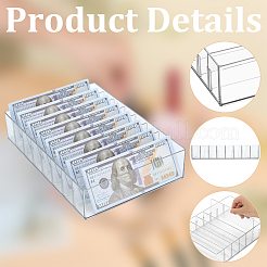 8 Grids PET USB Cable Storage Drawer Boxes without Lid&nbsp;CON-WH0095-165