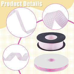 2 Rolls 2 Styles Polyester Ribbon&nbsp;OCOR-ME0002-02B