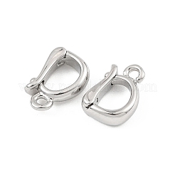 SHEGRACE Brass Fold Over Clasps&nbsp;XGR0145P-162P