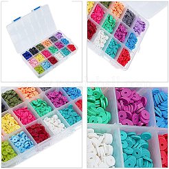 Handmade Polymer Clay Beads&nbsp;CLAY-PH0001-03