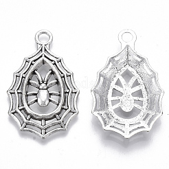 Tibetan Style Alloy Pendants&nbsp;X-TIBE-N010-13AS-RS