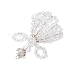 Transparent Acrylic Big Pendants&nbsp;PALLOY-MZ01193-01