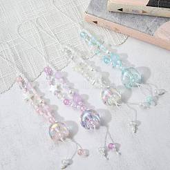 4Pcs 4 Colors Acrylic Pendant Decorations&nbsp;MOBA-SZ0001-11