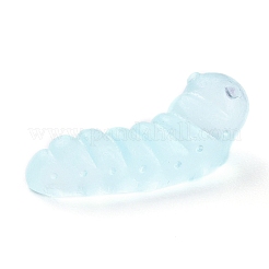 Luminous Resin Worm Ornament&nbsp;DJEW-R011-01C-01