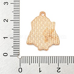 Christmas Theme Alloy Enamel Pendants&nbsp;ENAM-M221-01KCG-04