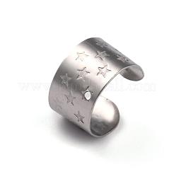 Tarnish Resistant 304 Stainless Steel Ear Cuff Findings&nbsp;STAS-H151-08P