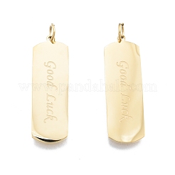 Ion Plating(IP) 304 Stainless Steel Pendants&nbsp;LS-STAS-T060-23G