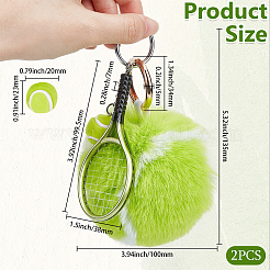 Polyester Pendant Decorations&nbsp;AJEW-WH20020-617E