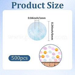 600Pcs Glass Seed Beads&nbsp;SEED-PA0001-17