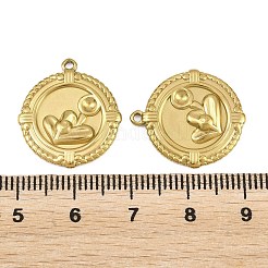 304 Stainless Steel Pendants Cabochon Settings&nbsp;STAS-L317-49G