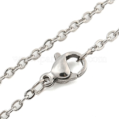 Non-Tarnish 201 Stainless Steel Pendant Necklaces&nbsp;NJEW-H030-07P