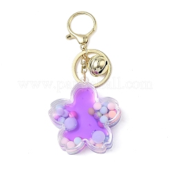 Acrylic Flower Keychain&nbsp;KEYC-C001-01G