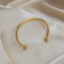 304 Stainless Steel Open Torque Cuff Bangles&nbsp;ND9011