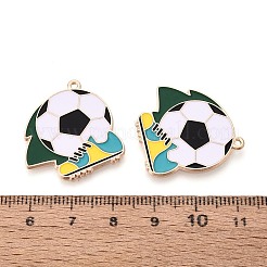 Alloy Enamel Pendants&nbsp;ENAM-T025-01G-03