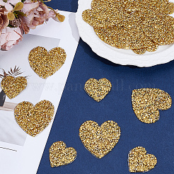 20Pcs 2 Styles Glitter Resin Hotfix Rhinestone&nbsp;DIY-CY0002-36A