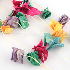 Dyed Seashell Aeolian Wind Chime&nbsp;AJEW-Q108-01
