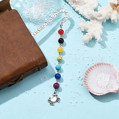 Marine Theme Alloy Hook Bookmarks&nbsp;AJEW-JK00279-01
