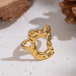 304 Stainless Steel Cuff Open Rings for Women&nbsp;FS3421