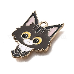 Alloy Enamel Pendants&nbsp;FIND-E047-02KCG-11