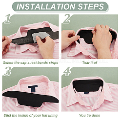 PVC Disposable Neck Collar Sweat Pads&nbsp;LS-FIND-WH0139-259