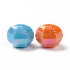 Opaque Acrylic Imitation Shell Beads&nbsp;OACR-P011-07G