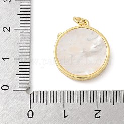 Brass Micro Pave Cubic Zirconia Pendants&nbsp;KK-K298-29C-G