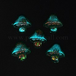 Mushroom Luminous Resin Cabochons&nbsp;MRMJ-TAC0009-07F