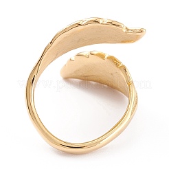 Ion Plating(IP) Unisex 304 Stainless Steel Finger Rings&nbsp;RJEW-Z008-06G