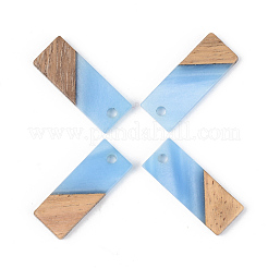 Resin & Walnut Wood Pendants&nbsp;RESI-S389-059A