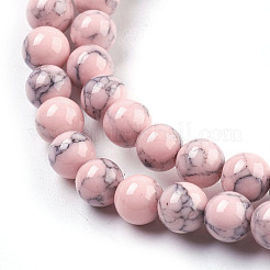Synthetic Turquoise Beads Strands&nbsp;X-TURQ-H038-6mm-XXS04