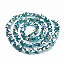 Electroplate Glass Beads&nbsp;EGLA-Q091-14mm-B06
