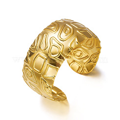 304 Stainless Steel Wide Cuff Bangles&nbsp;WGF735A-02