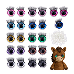 22 Bags 11 Colors Resin Safety Craft Eyes for Doll Making&nbsp;DIY-PH0031-81