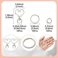 DIY Jewelry Making Findings Kits&nbsp;DIY-FS0008-11P