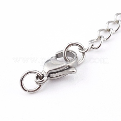 Tarnish Resistant 304 Stainless Steel Chain Extender&nbsp;FIND-JF00088-02