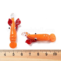 Three-Dimensional Handmade Lampwork Pendants&nbsp;LAMP-D020-01B