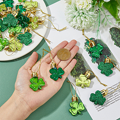 40Pcs 4 Style Saint Patrick's Day Ornaments&nbsp;HJEW-FH0001-55