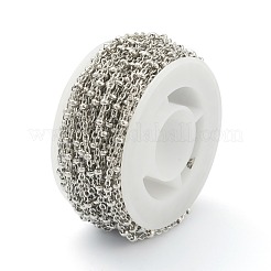 Tarnish Resistant 304 Stainless Steel Cable Chains&nbsp;STAS-B015-01P